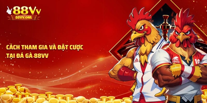 Cách tham gia đặt cược tại đá gà 88VV
